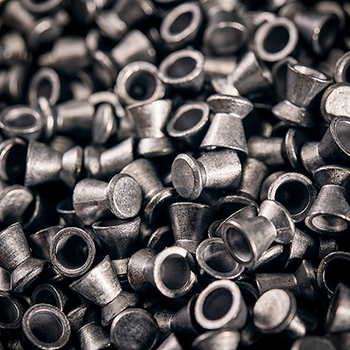 Close up of Pellets